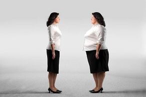πριν και μετά την απώλεια βάρους στη δίαιτα Ducan